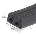 thumbnail image 3 of M-D Building Products 01033 10 ft. Black Large Rubber Auto & Marine Weatherseal for All Climates, 3 of 8