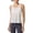 White, variant on Workout Tank Tops Woman Lightweight Breathable Scoop Neck Racerback Loose Fit Sleeveless Shirt Athletic Yoga Gym Tanks