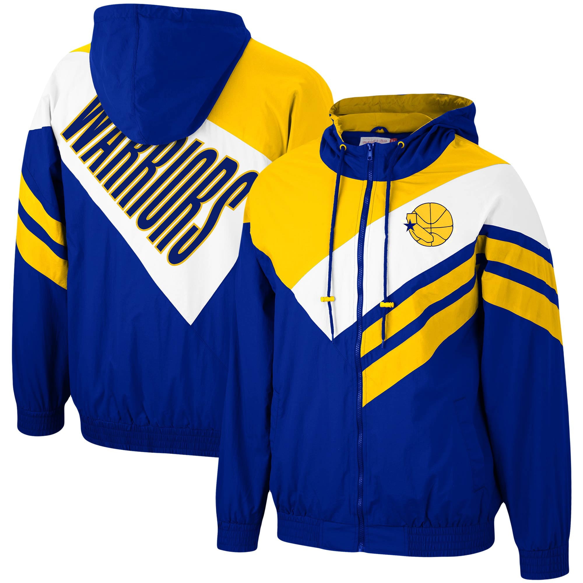 mitchell and ness warriors jacket