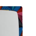 thumbnail image 2 of Ambesonne Colorful Fitted Sheet, Pyramid Forms Modern, Queen Size, Multicolor, 2 of 2