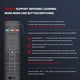 thumbnail image 2 of Air Mouse Smart 2.4G Giroscopio IR Aprendizaje Control remoto por voz para proyector de TV, 2 of 7