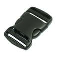 thumbnail image 1 of Unique Bargains 3.5cm Replacement Belt Connecting Black Plastic Quick Release Buckle, 1 of 2