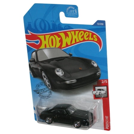 Hot Wheels Black '96 Porsche Carrera 2/5 (2017) Black Die-Cast Toy Car 72/250
