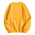 thumbnail image 5 of KHONTS Hanging with My Boos Sweatshirt for Women Just Hangin with My Little Boos Halloween Pullover Tops Yellow XL, 5 of 5