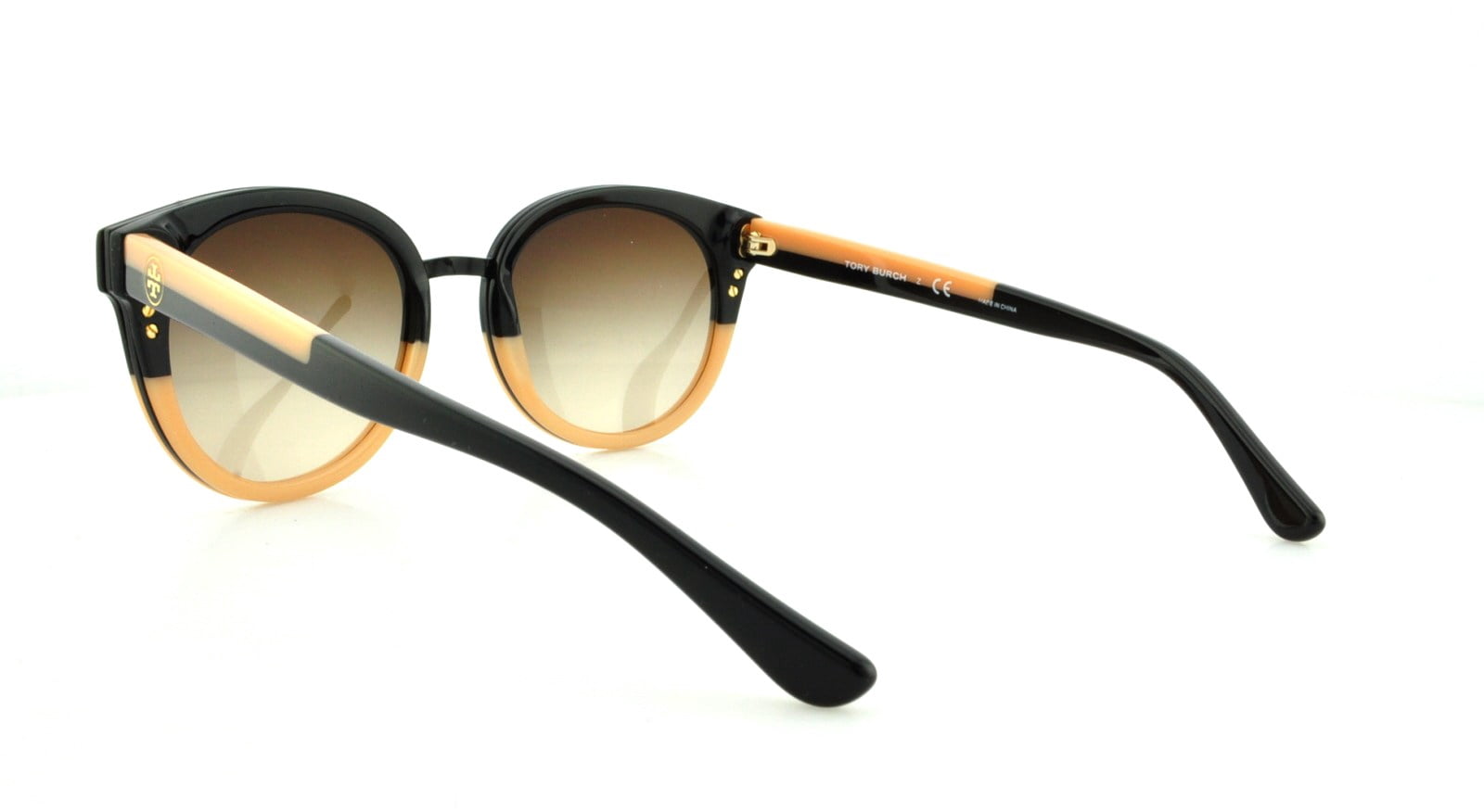 Tory Burch Two Tone Round Sunglasses TY7062 53 18 Tory Burch Sunglasses TY7062 Panama | Designer Frames Outlet main image 2