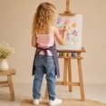 thumbnail image 5 of Hbhpov Girl's Floral Undershirt, Kids Soft Cotton Cami Tank Top 4-Pack, Sizes 2-8T, 5 of 8