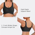 thumbnail image 5 of Everyday Bras for Women Womens Bra 36c Sports Bras for Women Non Removable Pads Skin Tone Bra Underwire Bras for Women Running Girl Bra Womens Bras Comfortable Support Women Bras plus Size Black 2XL, 5 of 7