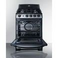 thumbnail image 3 of SUMMIT PRO247SS 24" free standing gas range, 3 of 5