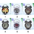 thumbnail image 6 of New Bedroom Living Room Super Silent Night Light Colorful Plastic. Table Desk Quartz Clock Vintage Retro Alarm Clock Round Metal Clocks 3, 6 of 8