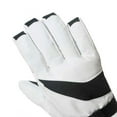 thumbnail image 2 of HOTFINGERS Adult Female Snow-Line Winter Gloves, Color: White/Black, Size: M, 2 of 5