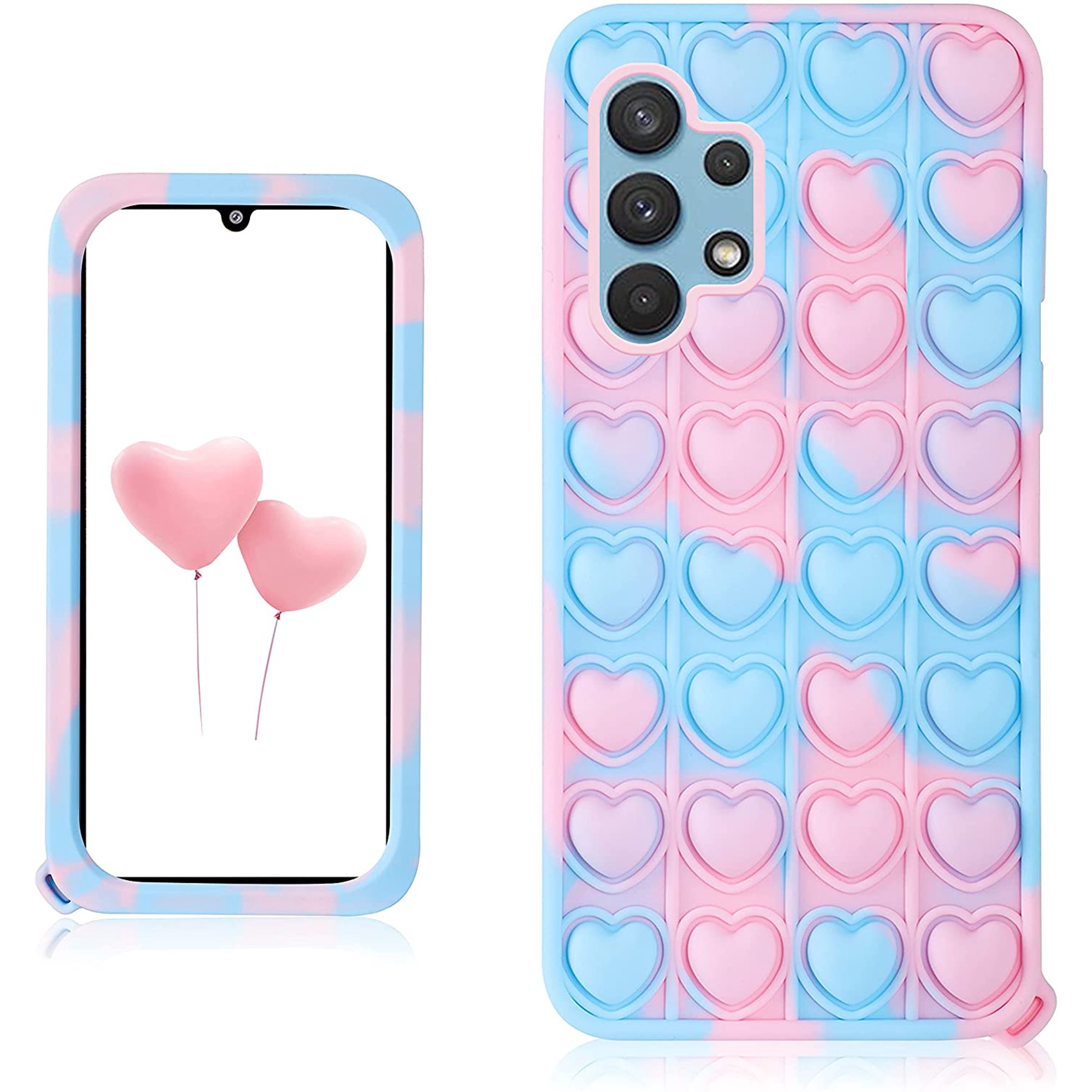 Trendy Fun for Samsung Galaxy A32 5G Case,Silicone Cartoon Funny