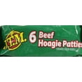 J.T.M. Beef Hoagie Patties, 23 oz