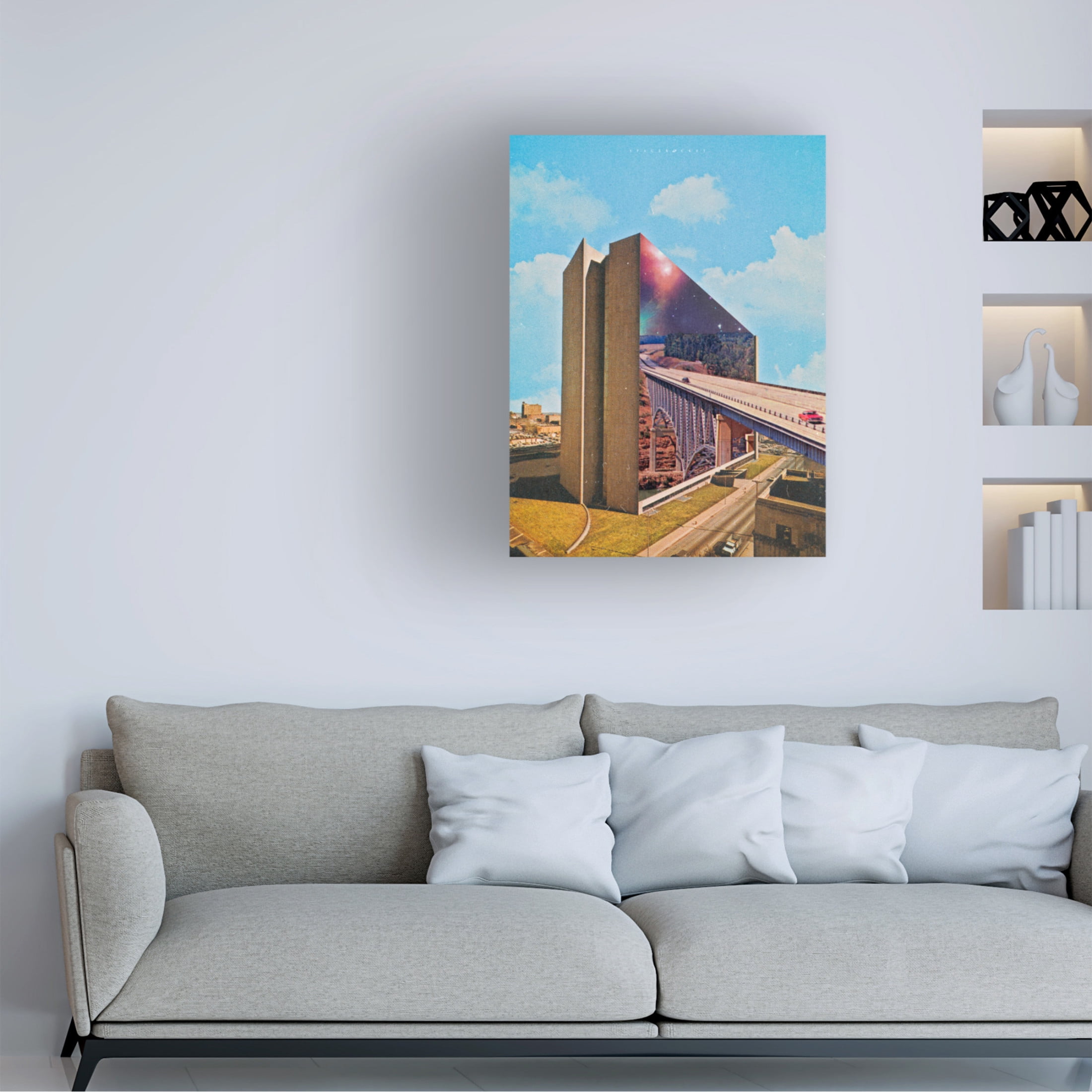 Trademark Fine Art spacerocket art 413 Canvas Wall Art