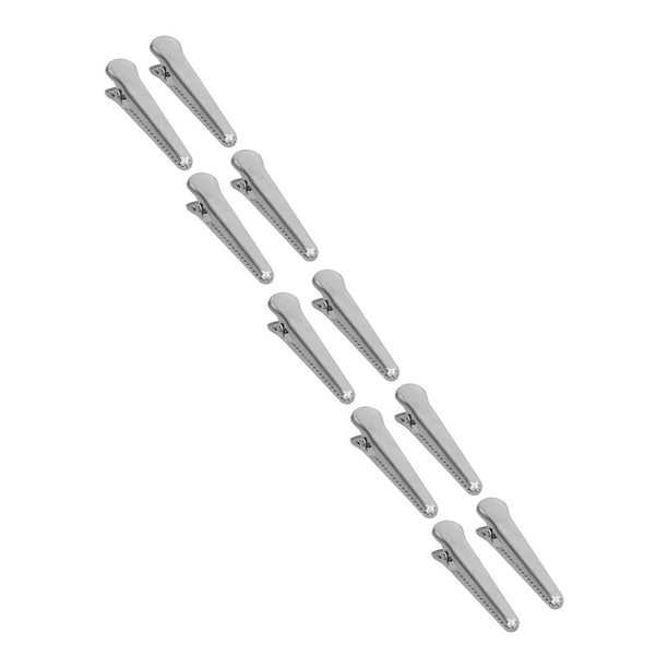 Selladores De Bolsas Gripstick, Clips De Metal Para Virutas, Clip De Sellado De Pan Con Superficie Lisa, 10 Clips De Sellado De Acero Inoxidable Para Bolsas De Alimentos, Archivo