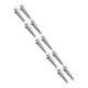 thumbnail image 1 of Selladores De Bolsas Gripstick, Clips De Metal Para Virutas, Clip De Sellado De Pan Con Superficie Lisa, 10 Clips De Sellado De Acero Inoxidable Para Bolsas De Alimentos, Archivo, 1 of 7