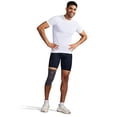 thumbnail image 2 of Tommie Copper Unisex Core Compression Knee Sleeve, Slate Grey, XX-Large, 2 of 4