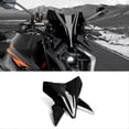 thumbnail image 2 of Motorcycle Sport Touring Visor Windshield Windscreen Smoke Gray, 2 of 5