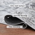 thumbnail image 2 of Alfombra Area Jinchan, lavable, vintage, 240 x 300 cm, chenilla gris, 2 of 8