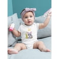 thumbnail image 2 of Raccoon And Dandelion Bodysuit Infant -Image by Shutterstock,  24 Months, 2 of 4