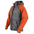 thumbnail image 3 of STORMR Adult Male Typhoon Foul Weather Jacket, Color: Smoke/Orange, Size: 3XL, 3 of 5