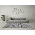 thumbnail image 3 of Ahgly Company Indoor Rectangle Abstract Gray Modern Area Rugs, 4' x 6', 3 of 4