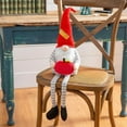 thumbnail image 3 of Fabric Teacher Gnome with Apple and Dangling Legs Table Décor, 3 of 3
