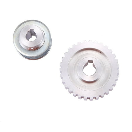 

2Pcs Metal Synchronous Pulley Gear Motor Belt Gear Drive Wheel Gear S Cj0618 Mini Lathe Gears Metal Cutting Machine Gears