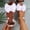 White, variant on Crunowin Women's Casual Sandals, Round Toe Open Toe Solid Color Bow Indoor Outdoor Big Size Comfortable Shoes White 8.5