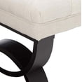 thumbnail image 3 of Christopher Knight Home Scarlett Tufted Fabric Ottoman / Bench, Light Beige, 3 of 9