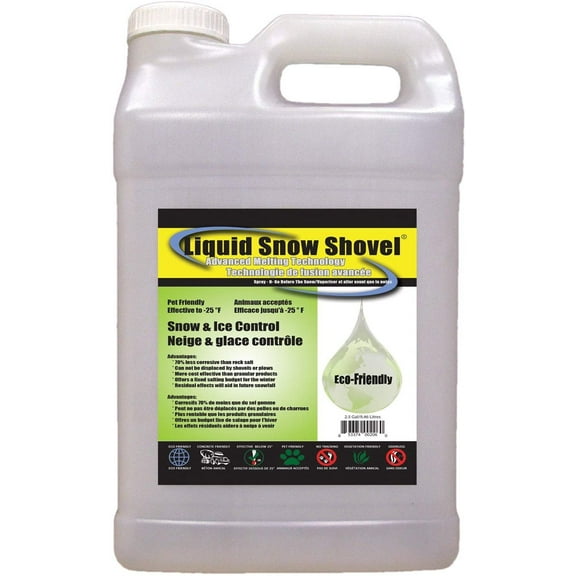 Advanced Seasonal Innovations Liquid Snow Shovel 0025 - Liquid Ice Melt - 2.5 Gallon