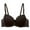 Black, variant on Bigersell Padded Strappy Sport Bras Lace Strap Vest Women Wear Outside with Underlay French Top BraUnderwear Bra Female Polyester Support Yoga Bra Women Full-Figure Bra, Style 1164, Wine S
