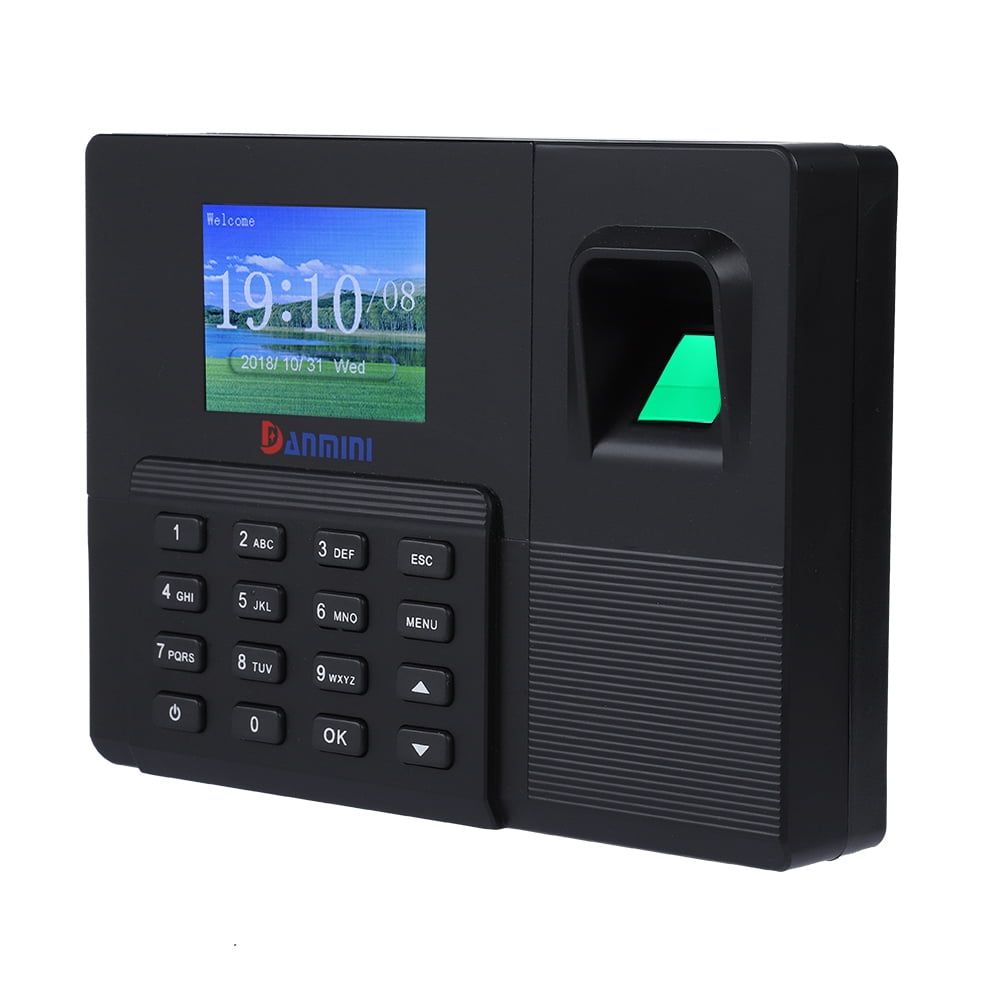 work clock in and out machine