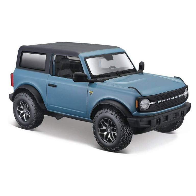ミニカー 1:24 2021 Ford Bronco Open Top 2021 Ford Bronco Open Top w/Tire Rack Diecast Model Truck