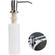 thumbnail image 1 of Dispensador de jabón para fregadero de cocina, dispensador de jabón de cocina integrado de acero inoxidable, dispensador de detergente rellenable para juego de fregadero de cocina JAMW Sencillez, 1 of 5