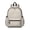 Brown and White, variant on Blue Wavy Checkered Pattern Backpack for School, Cute School Bag with Adjustable Shoulder Straps and Padded Back, 13.4"x11"x4.7"