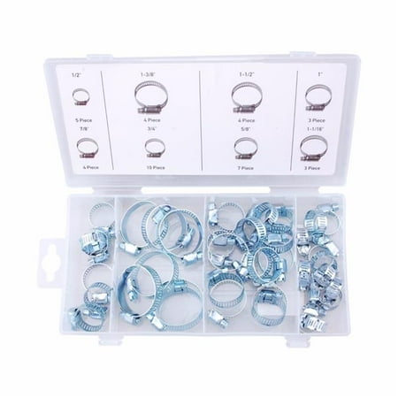 Magna Clamp Hose - Sontax Orange 40 Piece Steel Hose Clamp Assortment