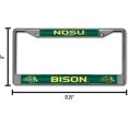 thumbnail image 3 of shiyou-NCAA Cadre de Plaque d'Immatriculation Chromé Bling, 3 of 4