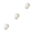 thumbnail image 4 of Transemion Classic Baseball Cap With Ring Decoration For Elegant Touch Ring Baseball Cotton Hat Match Style Quick-drying Beach Chain White 3Set, 4 of 6