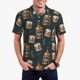 thumbnail image 1 of Balery Cigar Camisa Polo de Hombre con Estampado, de Manga Corta y Tejido Medio, Camisa Tipo Golf Polo-3X-Large, 1 of 6