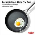 thumbnail image 3 of OXO Mira 10 Piece Nonstick Stainless Steel Cookware Set, Silver, 3 of 8