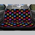 thumbnail image 6 of Qpednta Colorful Dog Paws Car Seat Covers 4 Pcs with Front Drive Seat Cover and Rear Split Bench Cover Car Seat Protectors Easy to Install Fits most Cars, SUVs, and Trucks, 6 of 7