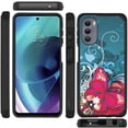 thumbnail image 5 of For Motorola Moto G Stylus 4g 2022 XT2211DL Shockproof Cover Phone Case + Tempered Glass - mk Butterfly Bliss, 5 of 6