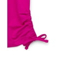 thumbnail image 3 of Wonder Nation Little & Big Girls Side Tie Rash Guard Swim Top with UPF50+, Sizes 4-18 & Plus, 3 of 3