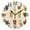 Black, variant on Various Beer Glasses Round Wall Clock Battery Operated Silent Non-Ticking Bedroom Office Kitchen Home School Decor 10"(Black)