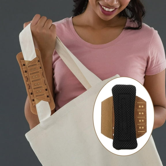 UPGRATOR 1Pack Curved Shoulder Pad for Backpack Straps with Shockproof Protection 8.65X3.54X0.79in