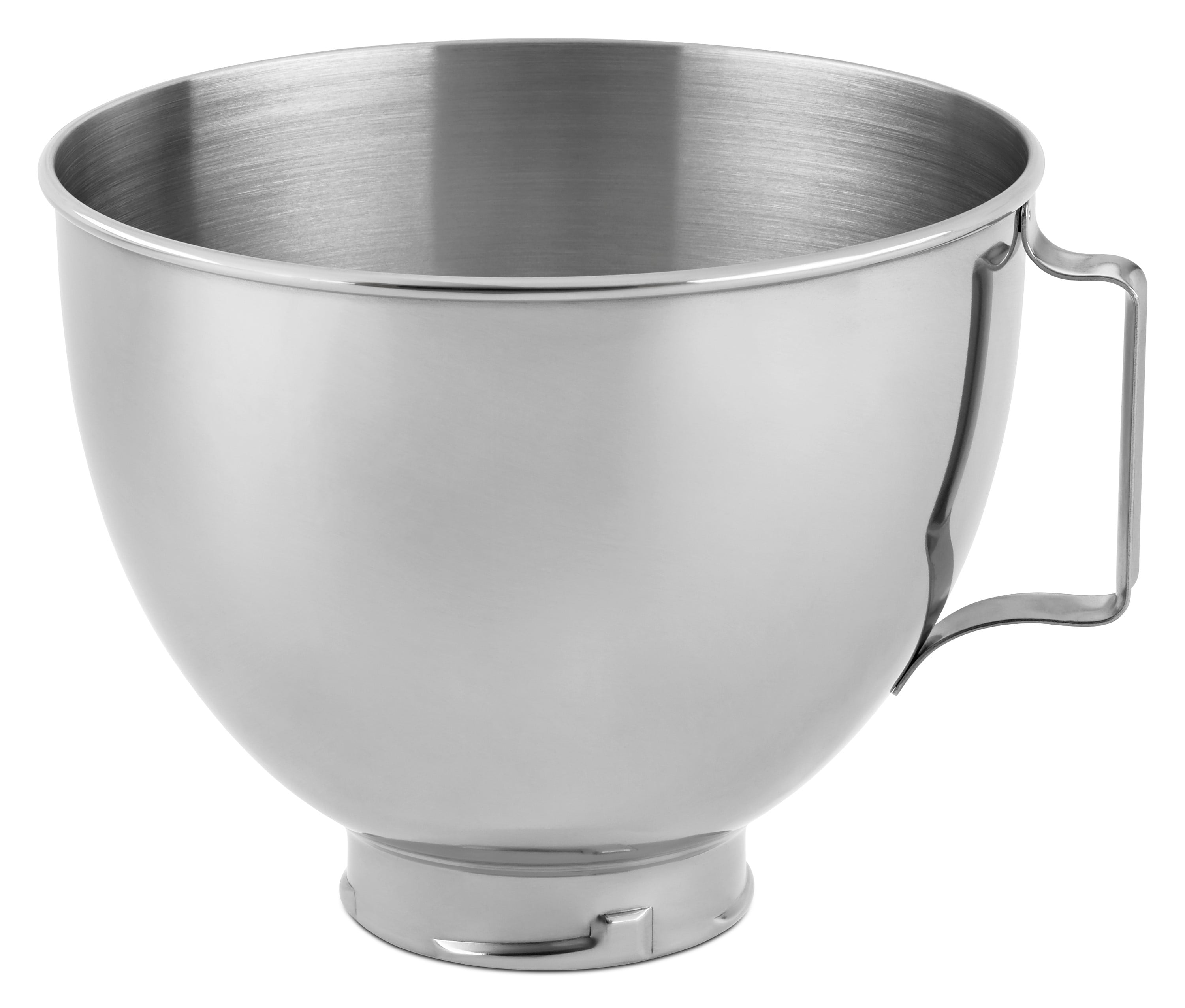 KitchenAid   4.5 Quart Polished Stainless Steel Mixer Bowl with Handle - K45SB