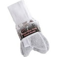 thumbnail image 3 of Boot Doctor 3-Pack Men's Over the Calf White Cotton Boot Socks 0499105, 3 of 3