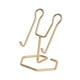 thumbnail image 5 of Soporte para teléfono, soporte universal de alambre de metal, elegante para teléfono móvil, ideal para oficina, sala de estar, dormitorio Oro, 5 of 8