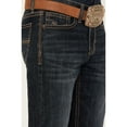 thumbnail image 2 of Cody James Men's Shadow Wash Jackson Slim Straight Stretch Denim Jeans - CJFA23J11 29W x 36L  US, 2 of 4