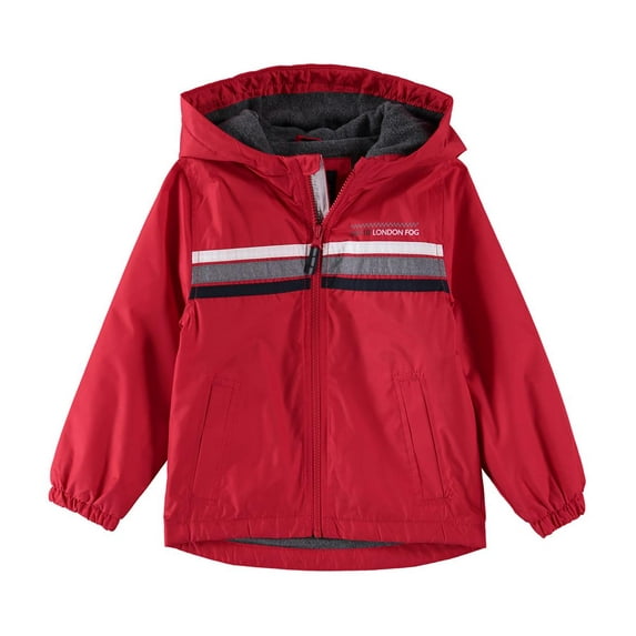 London Fog Boys 4-7 Chest Stripe Jacket
